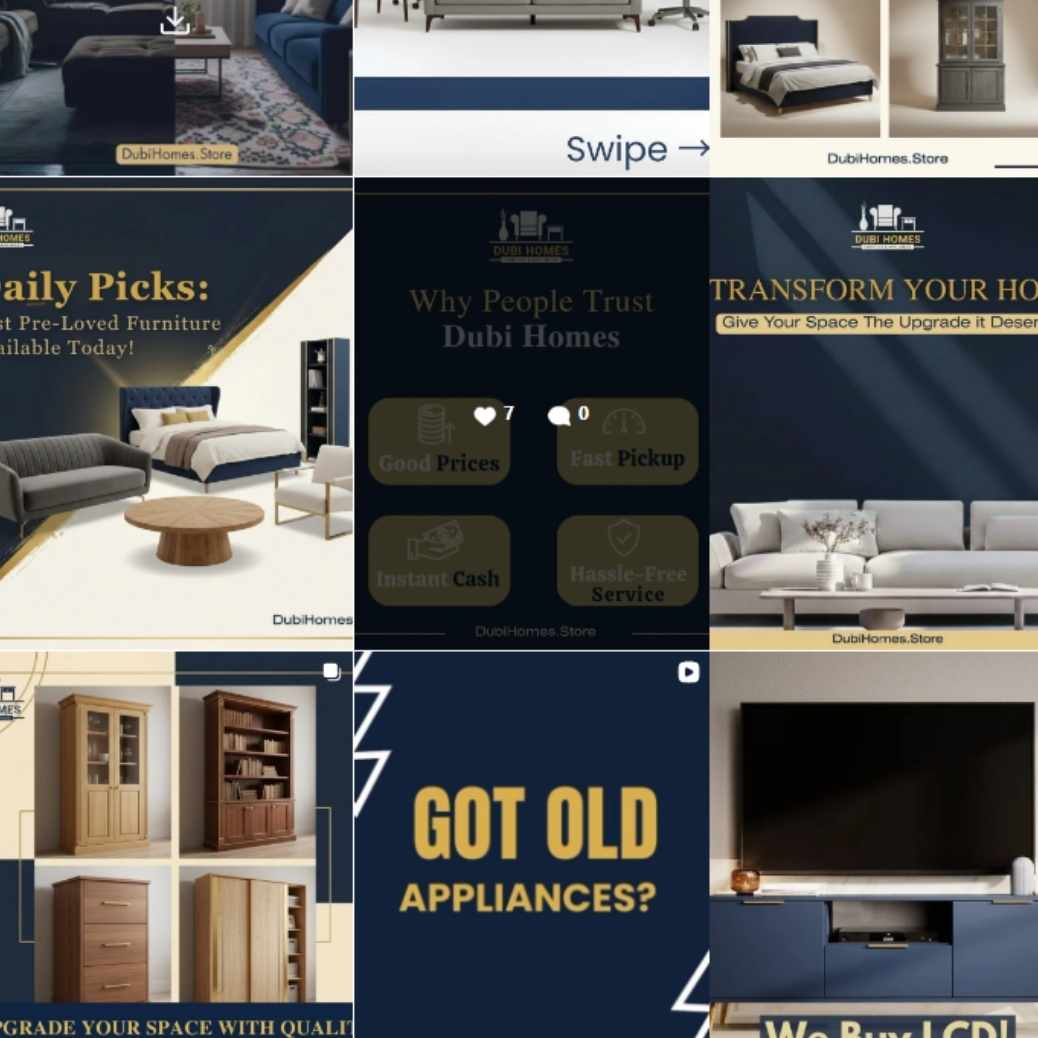 Dubi Homes Instagram post design