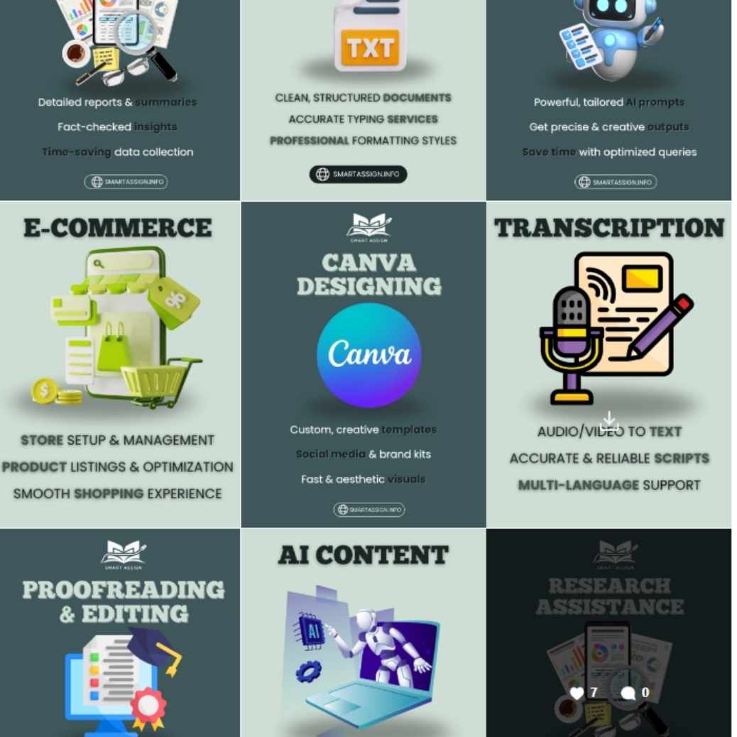 Smart Assign Instagram post design